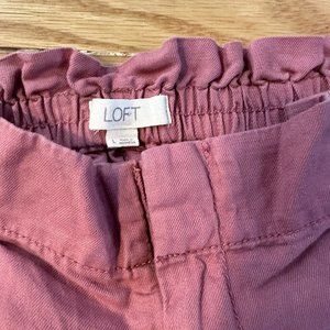 LOFT Salmon Pink Large Pants